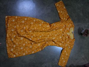 Beautiful Mustard Yellow Anouk Kurta