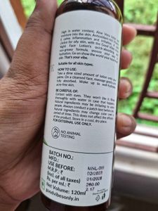 Anti-acne night lotion