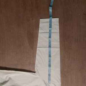 New Men’s Cream Shirt | Full Sleeve | With Tag