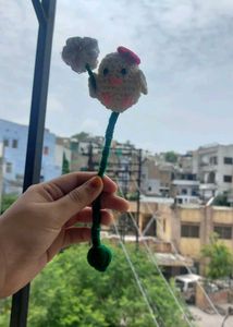 Cute Crochet Scooty Charm 💫✨