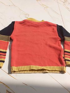 Kids Colorful Knit Sweater