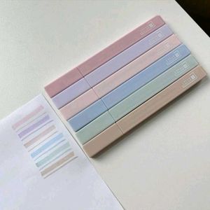 Pastel Color Highlighters pack of 6 pcs.