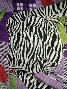 Animal Printed Crop Top