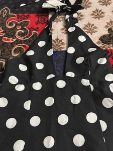 Polka Dot Halter Top