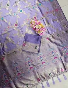 🔥 new banarasi silk saree 💕😘