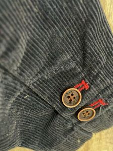 Boys Navy Blue Corduroy Blazer