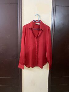 Long Sleeve Button-Down Shirt Size