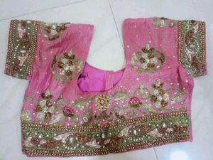 Saree With Stitched Blouse