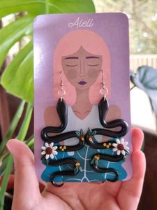 Snake Dangle Earrings
