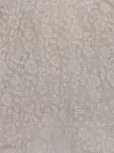 Elegant White Lace Ethnic Gown