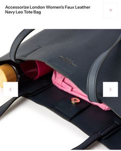 Accessorize Black Tote Bag