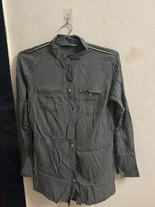 Olive Green Shirt