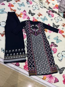 Printed Kurta Plazzo Set