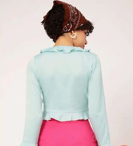 Cute Ruffled Crop Top