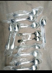 12 Pecies Of Spoon Unused With Paking