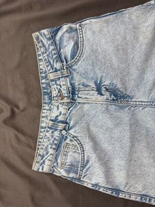 Wide Leg Denim Jeans