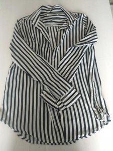 ZARA Casual Black And White Shirt