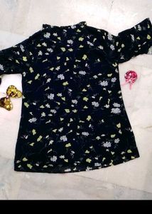 Unused Floral Top