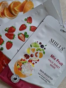 Shills Mix Fruit Face Masks(pack of 3)💖