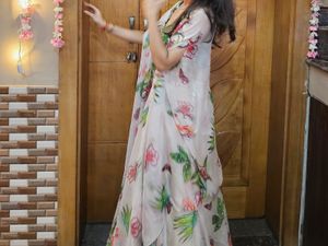 Indo Western Lehenga