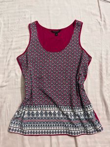 Banana Republic Printed Tank Top