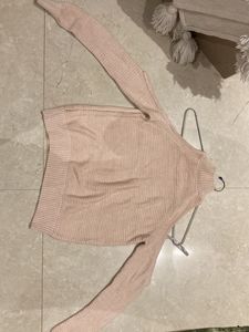 Shoulder Cut Out Sweater
