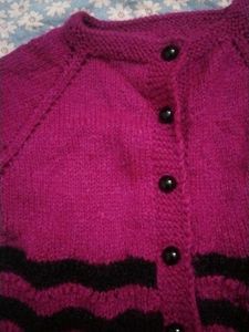 Cute Purple Knitted Outfit