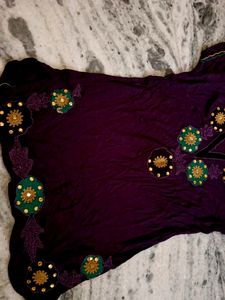 💜Violet Party Top For Girls