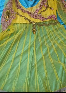Bollywood Style Frock Party Wear Gown Evening Dres