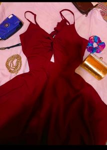 Backless Pinterest Cottagecore Dress