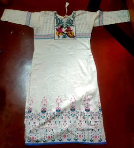 Embroidered Tunic Dress