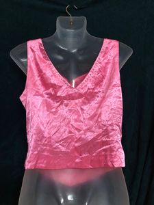 Pink Sleeveless Top