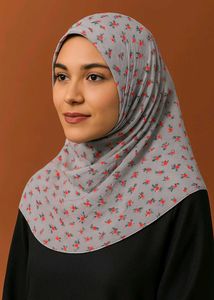 Floral Print Fabric Hijab Or Stole