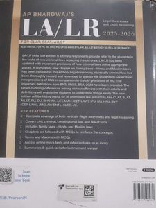 LA/LR Legal Reasoning 2025-2026