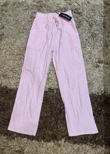 Pink Striped pants