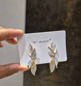 Leaf Pattern Earrings
