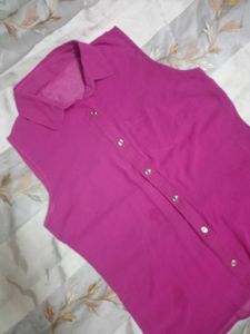 Sleeveless Shirt For Women