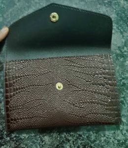 Brown Croc Wallet