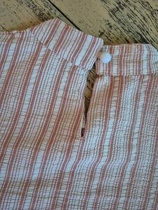 Striped Blouse with Embroidered Detail