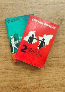 Chetan Bhagat Novels- Half Girlfriend & Two states