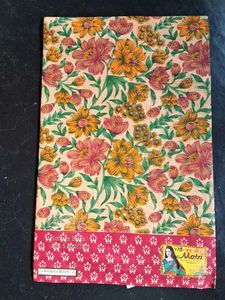 Printed  Cotton  saree