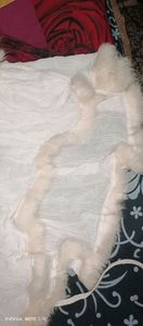 Women's flared fur top