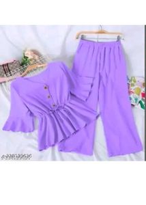 Classy Fashionable Women Top & Bottom