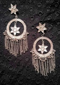 Star Drop Earrings