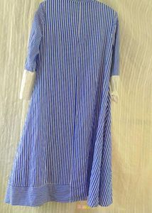 Striped Shirt Dress