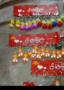 Excellent Five Dozens Keychains Total 60 Pieces