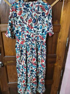 Floral Print Midi Dress