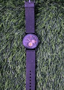 Analog Wrist Black Watch For Men(New)