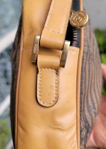 Authenic Fendi Striped Crossbody Bag