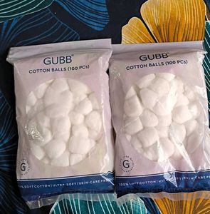 GUBB Cotton Balls (2×100 count)